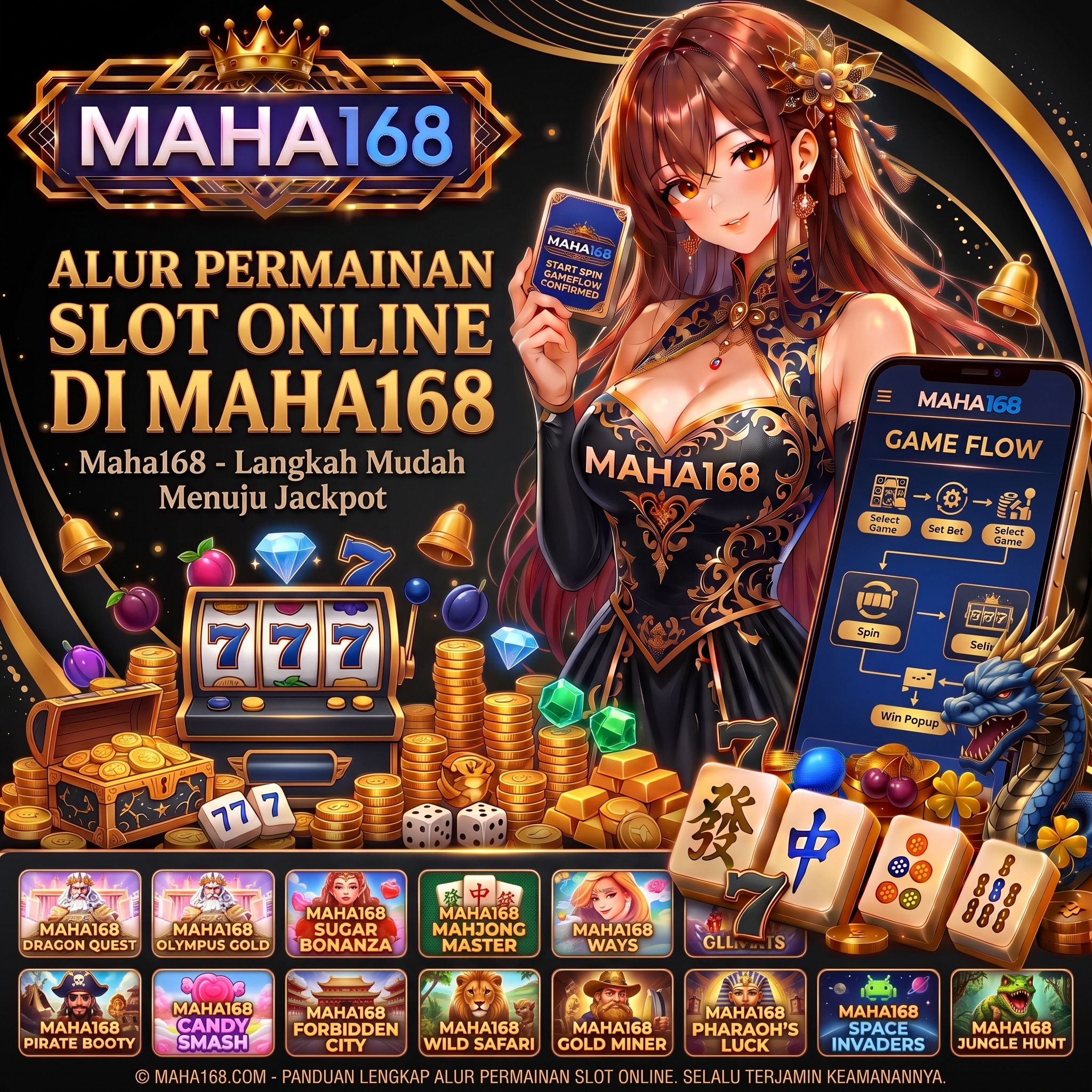 Alur Permainan Slot Online di Maha168 Panduan Lengkap & Praktis